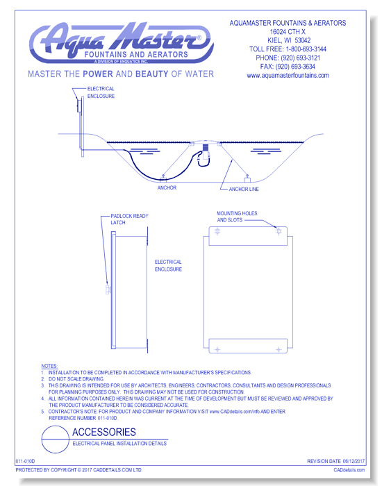 Electrical Panel Installation Details