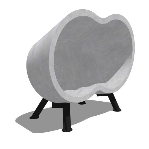 Binocular Bench-Shelter