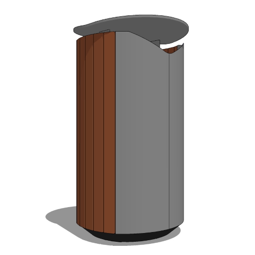 Generation 50 Litter Receptacle, Side Opening
