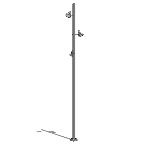 Arne S Area Light, 5.8m (19.0ft) 120 Degree Orientation