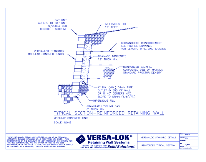 Reinforced Wall Detail