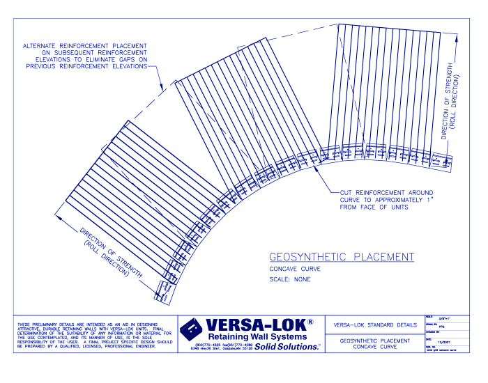 Grid Concave Curve