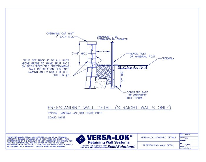 Freestanding Walls