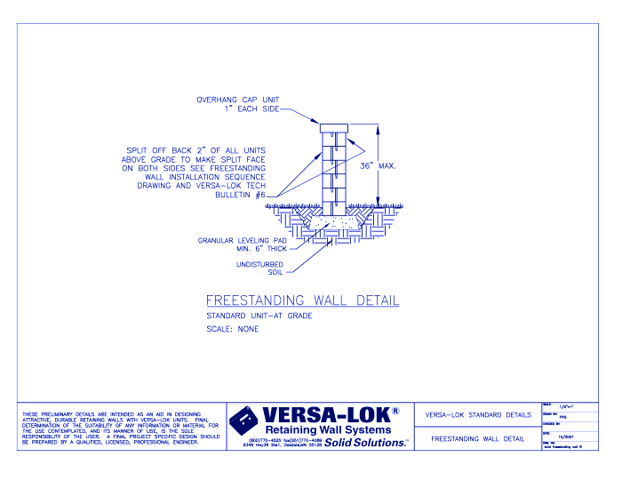 Freestanding Walls III