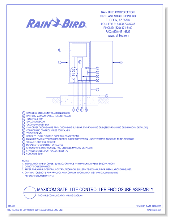Single Satellite in Packaged System Enclosure