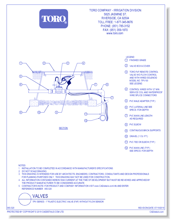 TPV Series - 1" Plastic Electric Valve (FxF) Without Flow Sensor