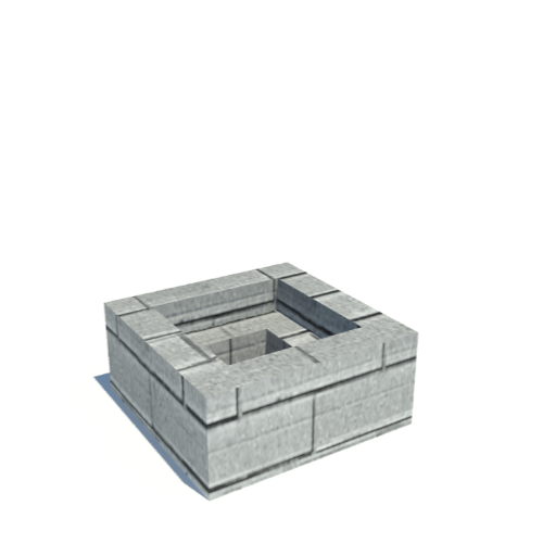 36'' Square Fire Pit