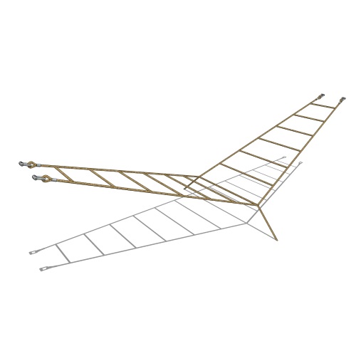 Double Ladder Net Climber Link - 4 to 4