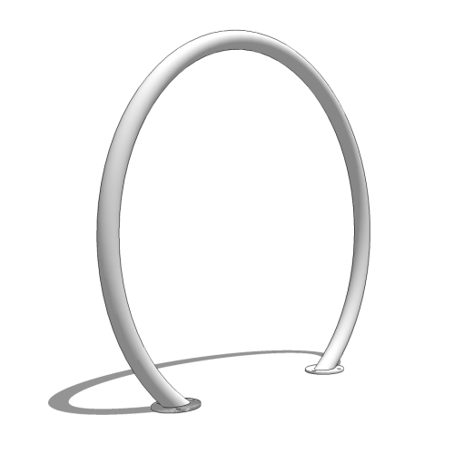 Round Rack with Surface Mount
