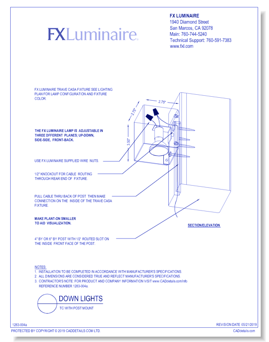 TC wtih Post Mount