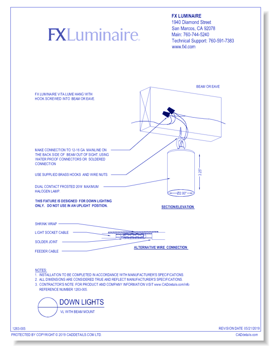 VL with Beam Mount