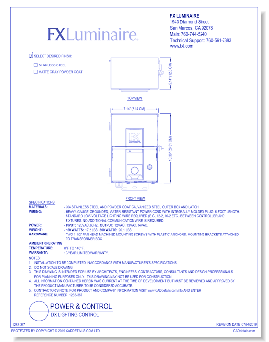 DX Lighting Control