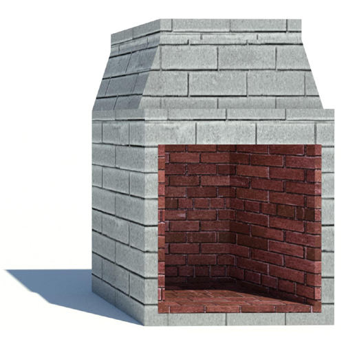Isokern All Fuel Fireplace: Standard Series - Front 36"