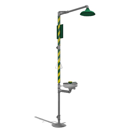 Model 8309WC: AXION® MSR Combination Shower and Eye/Face Wash