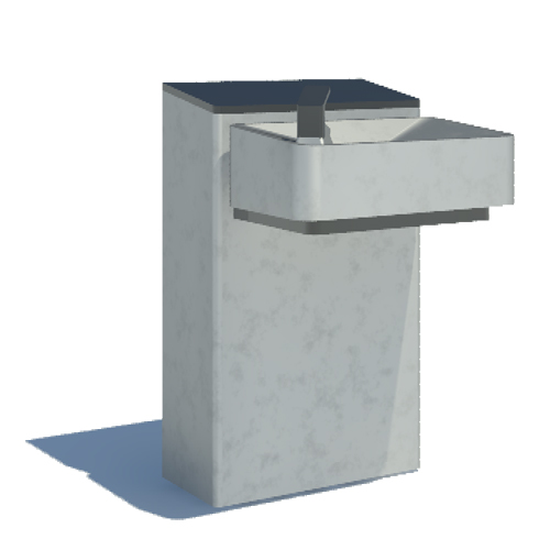 Model 1201S: Wall Mount Indoor ADA Water Cooler