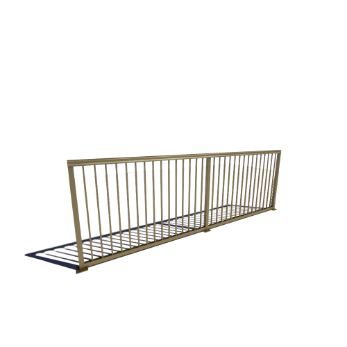 Durarail Aluminum Railing System - Picket Component: Revit Template