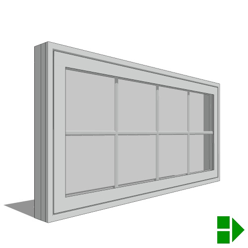 Impervia Series: Awning Window, Fixed Unit