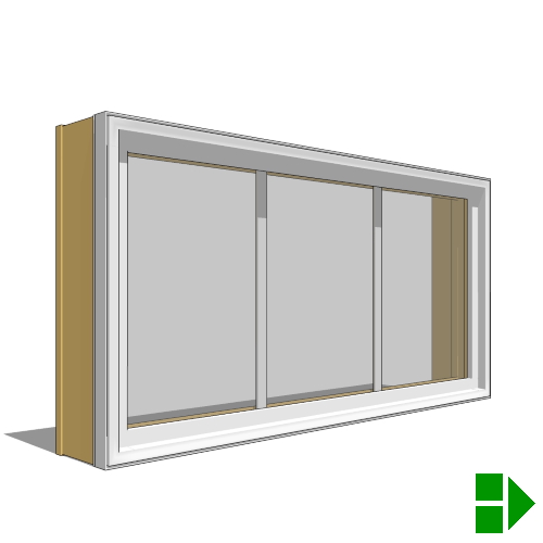 Lifestyle Triple-Pane Series: In-Swing Window, Single, Transom Units