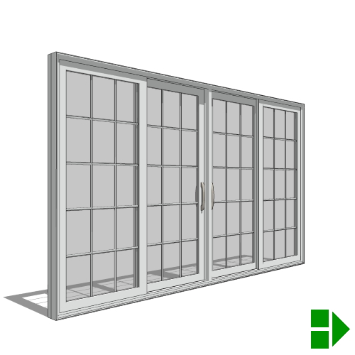 250 Series: Sliding Patio Door, OXXO