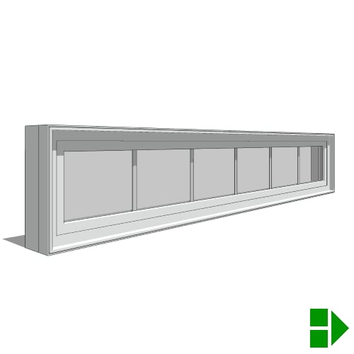 250 Series: Sliding Patio Door, Transom