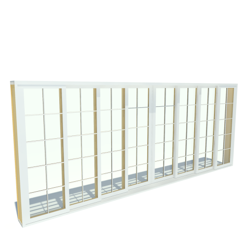 Reserve Series Contemporary: Multi-Slide Door Bi Parting