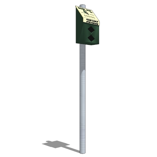 Aluminum DOGIPOT® Junior Bag Dispenser ( 1002-2 )