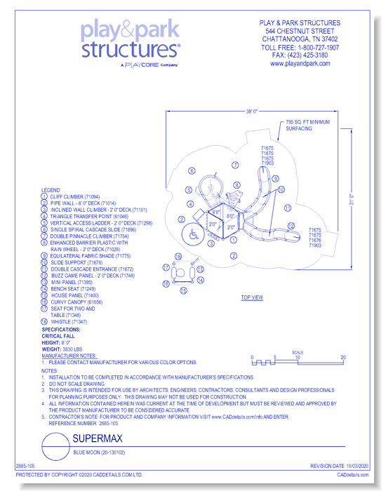 SuperMax: Blue Moon (20-130102)