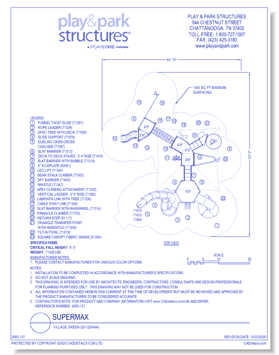 SuperMax: Village Green (20-122404A)