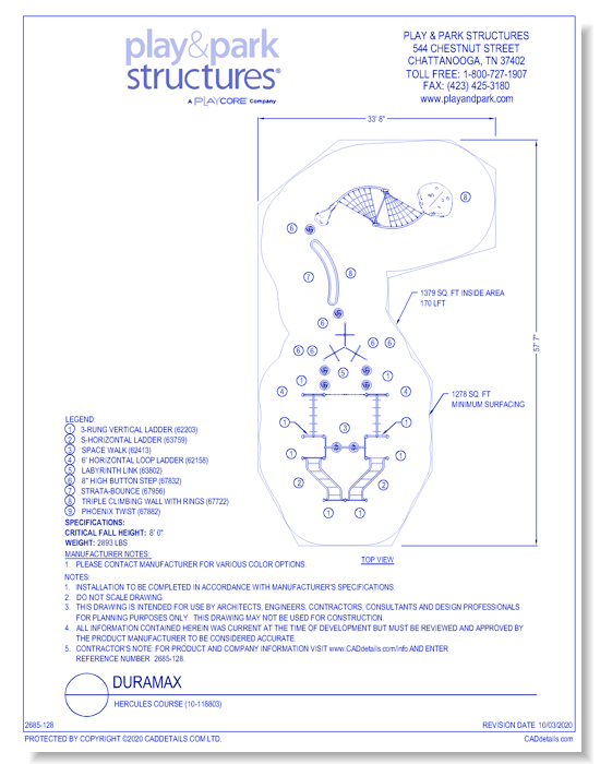 DuraMax: Hercules Course (10-118803)