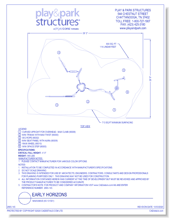 Early Horizons: Maxiumus (40-131501)