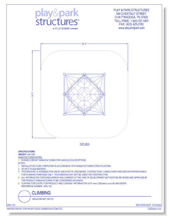 Climbing: Hexagon Net (68175)