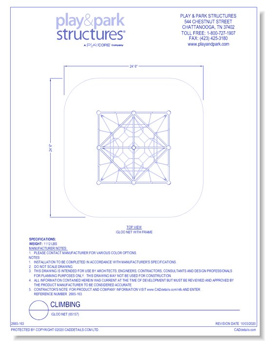 Climbing: Igloo Net (65157)