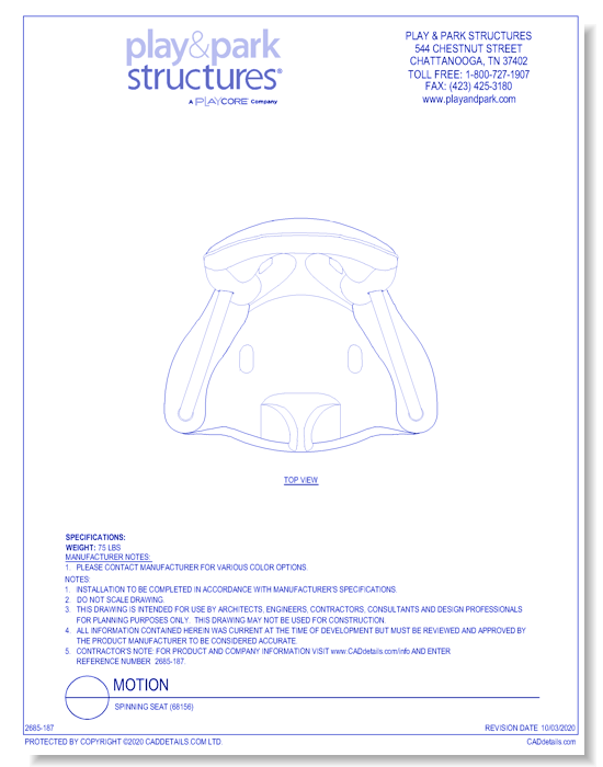 Motion: Spinning Seat (68156)