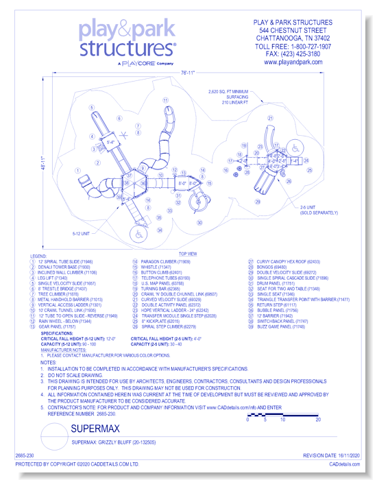 SuperMax: Grizzly Bluff (20-132505)