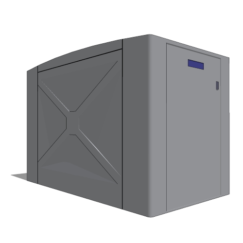 Bike-Shell™ Model 352 (2 Door, 2 Bike Capacity Rectangular Unit)