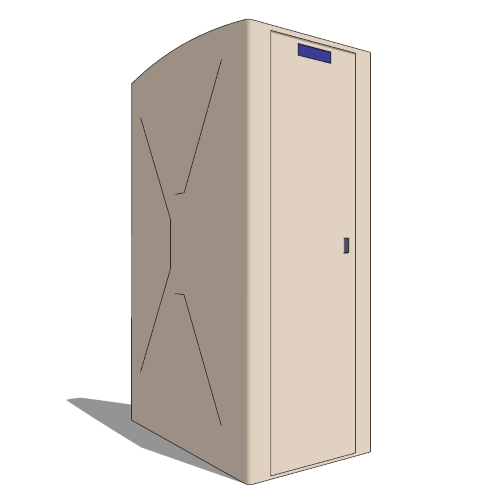 Bike-Shell™ Model 301V-ECO (1 Door / 1 Bike Capacity Triangular Vertical Unit)