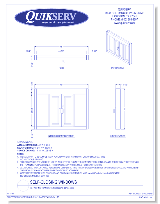 Bi-Parting Transaction Window (BPSC-4836)