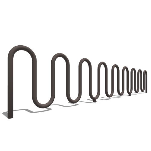 Heavy Duty Challenger Bike Rack: 19 Bike, Surface or In Ground Mount