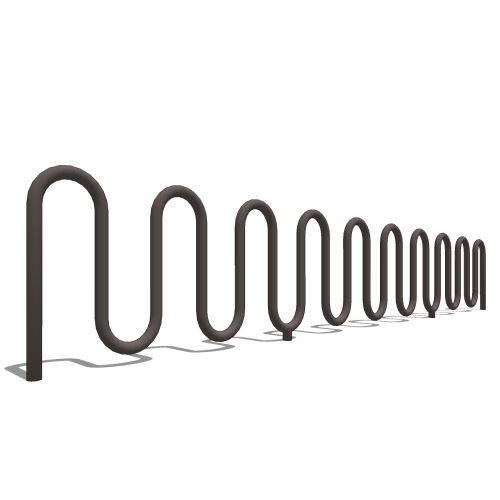 Heavy Duty Challenger Bike Rack: 21 Bike, Surface or In Ground Mount
