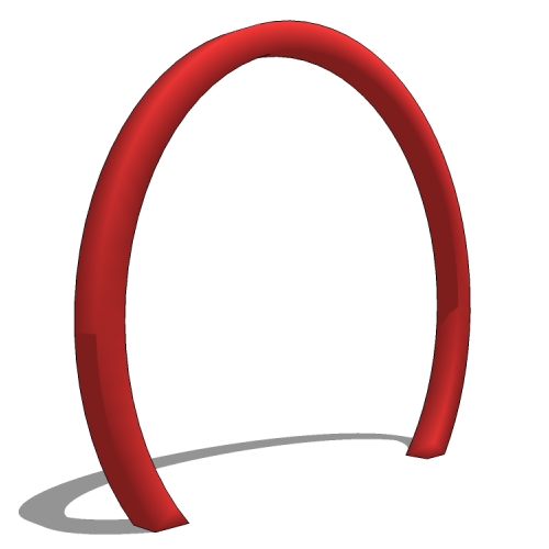 Orion Bike Rack: 2 Bike, Surface or In Ground Mount
