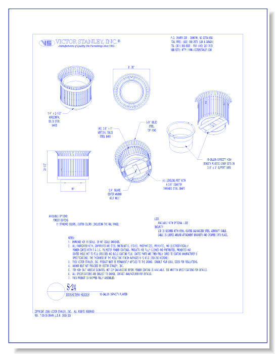 Model S-24: Ironsites® Planter