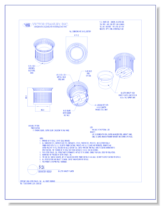 Model S-24: Ironsites® Planter