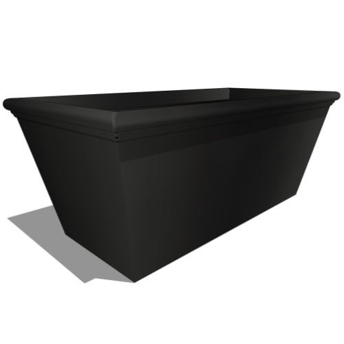 Tuscana Fiberglass Tapered Rectangular Planters