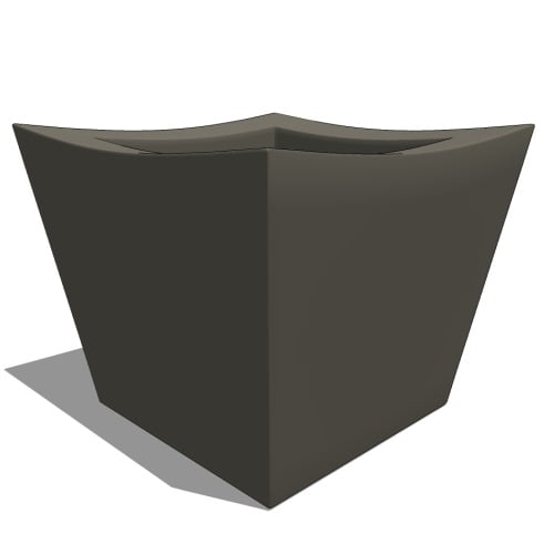 Nazca Fiberglass Square Planter