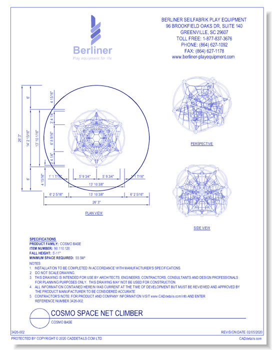 Cosmo Space Net Climber - Cosmo Base
