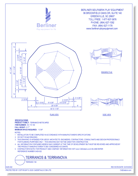 Terranos Planar Net Climber - Terrano.164