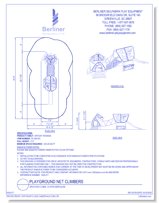 Spoo Roo Combi.03 w/HDPE Slide