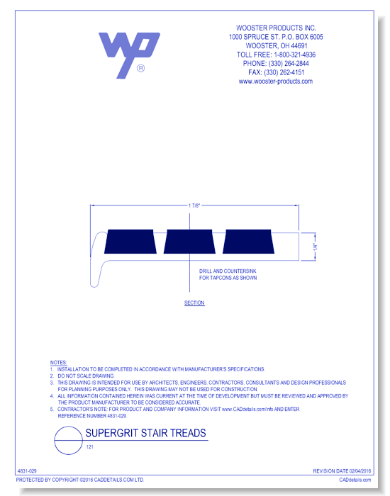 Supergrit Stair Tread: 121