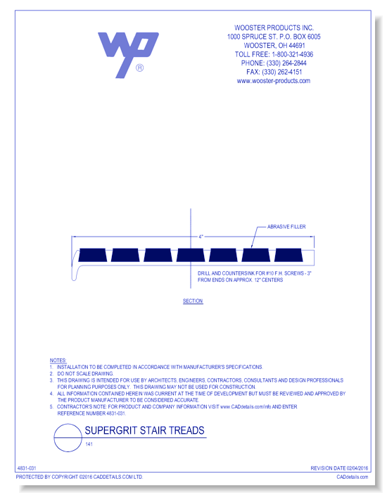 Supergrit Stair Tread: 141