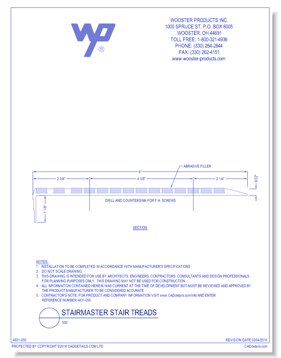 Stairmaster Stair Tread: 500